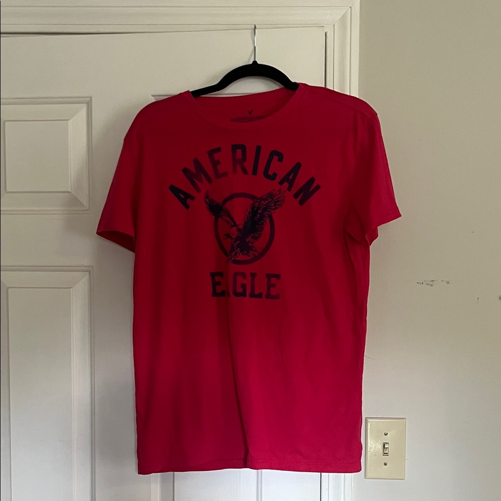American Eagle Outfitters Bold Red Tee